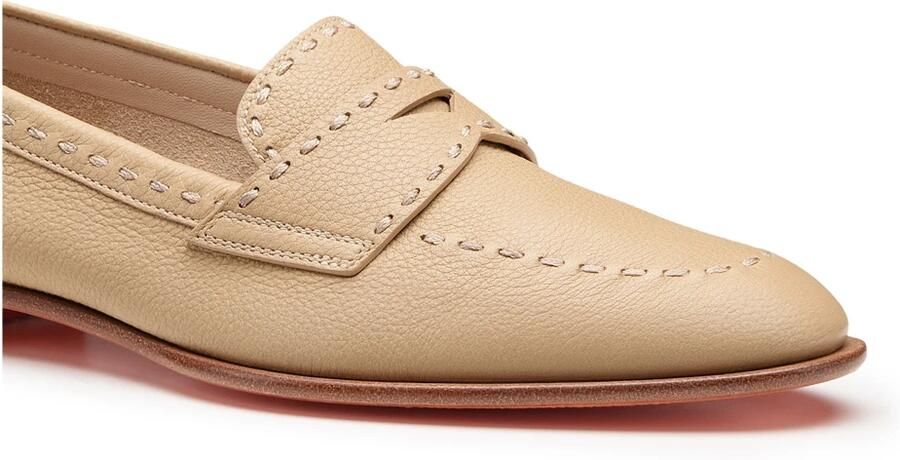 Santoni Leren Penny Loafer - Foto 2
