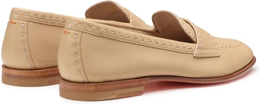 Santoni Leren Penny Loafer - Foto 3