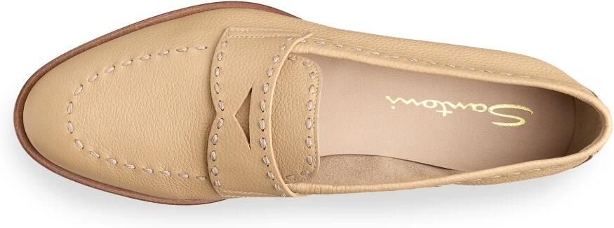 Santoni Leren Penny Loafer - Foto 5