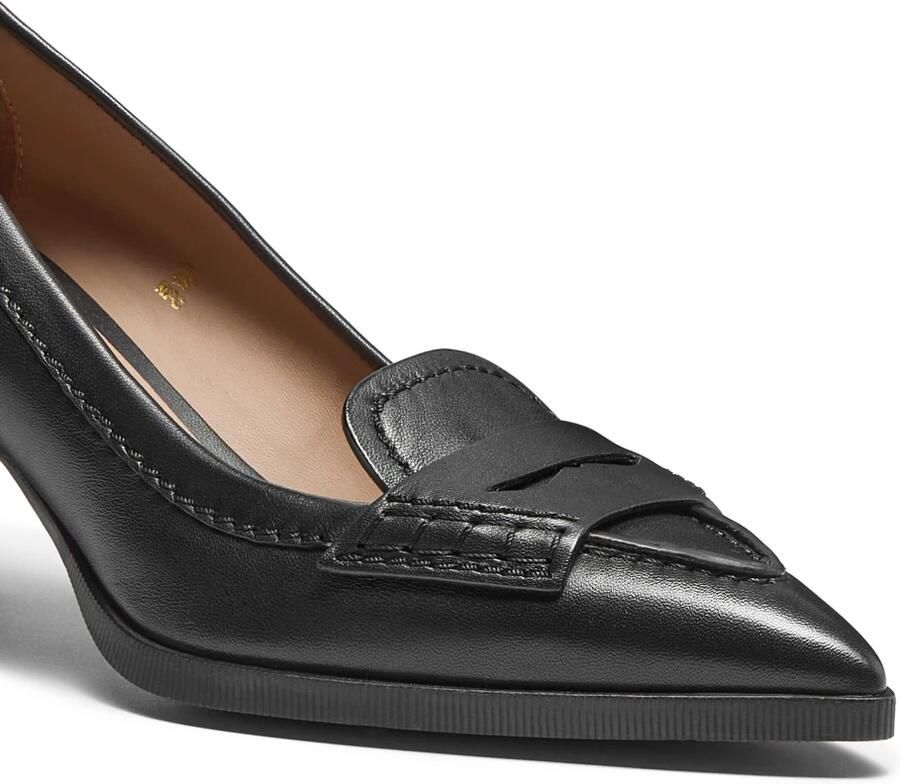 Santoni Leren Pumps met Middelhoge Hak - Foto 2