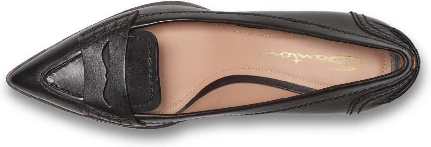 Santoni Leren Pumps met Middelhoge Hak - Foto 5