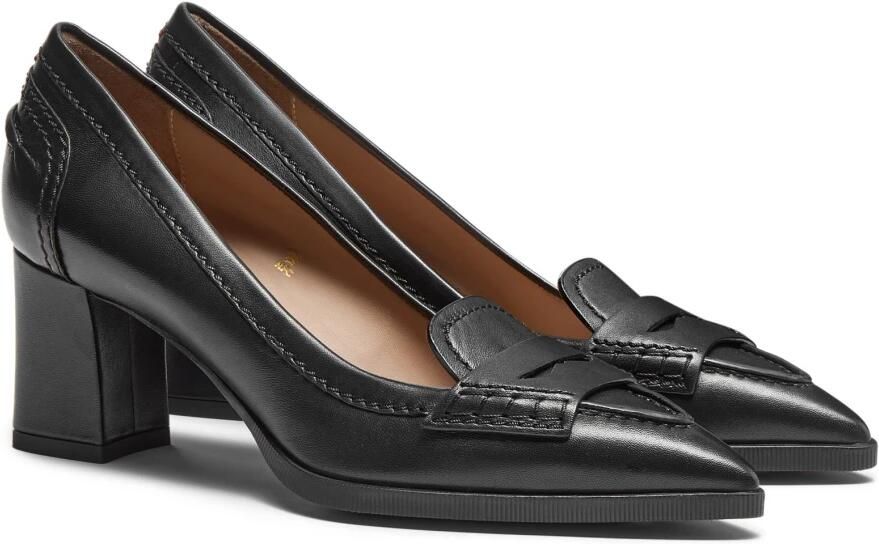 Santoni Leren Pumps met Middelhoge Hak - Foto 3