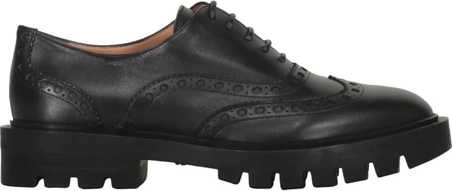 Santoni Leren schoenen