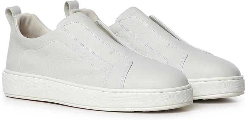 Santoni Leren Slip-On Sneaker - Foto 3