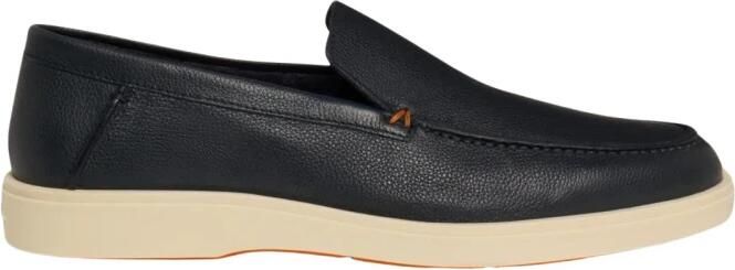 Santoni Leren Slipon Loafers - Foto 2