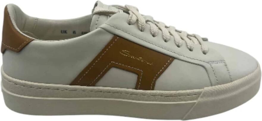 Santoni Leren Sneaker