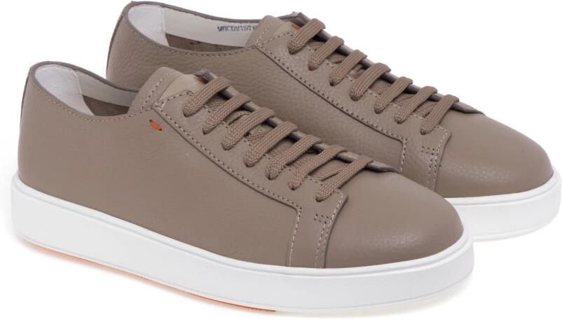 Santoni Leren sneaker