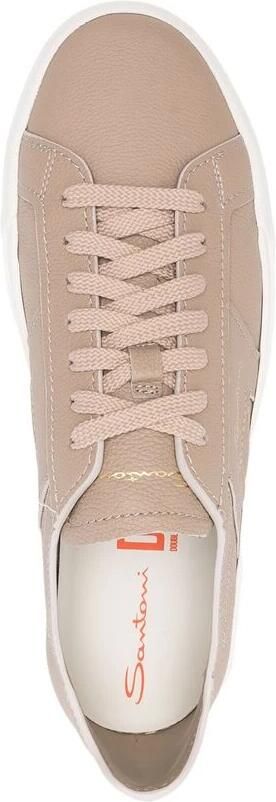 Santoni Leren Sneaker met Paneldesign - Foto 3