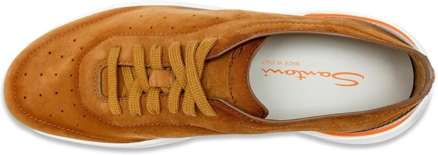 Santoni Leren sneaker voor heren - Foto 5