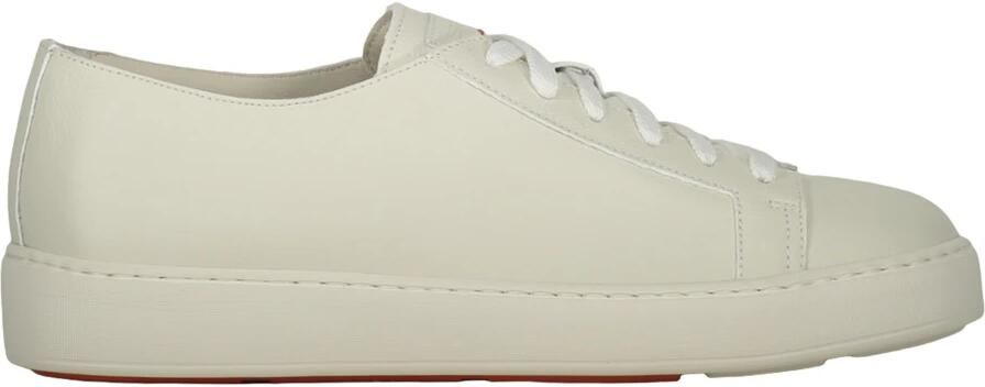 Santoni Leren sneakers met lage schacht