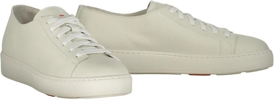 Santoni Leren sneakers met lage schacht - Foto 3