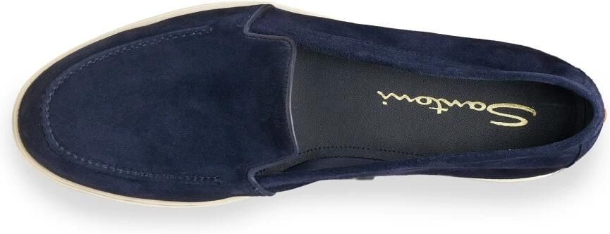 Santoni Loafer met ronde neus - Foto 2