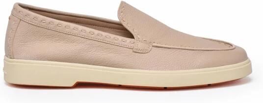 Santoni Mocassino Pelle Martellata