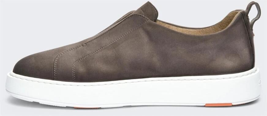 Santoni Nubuck Sneaker voor Heren