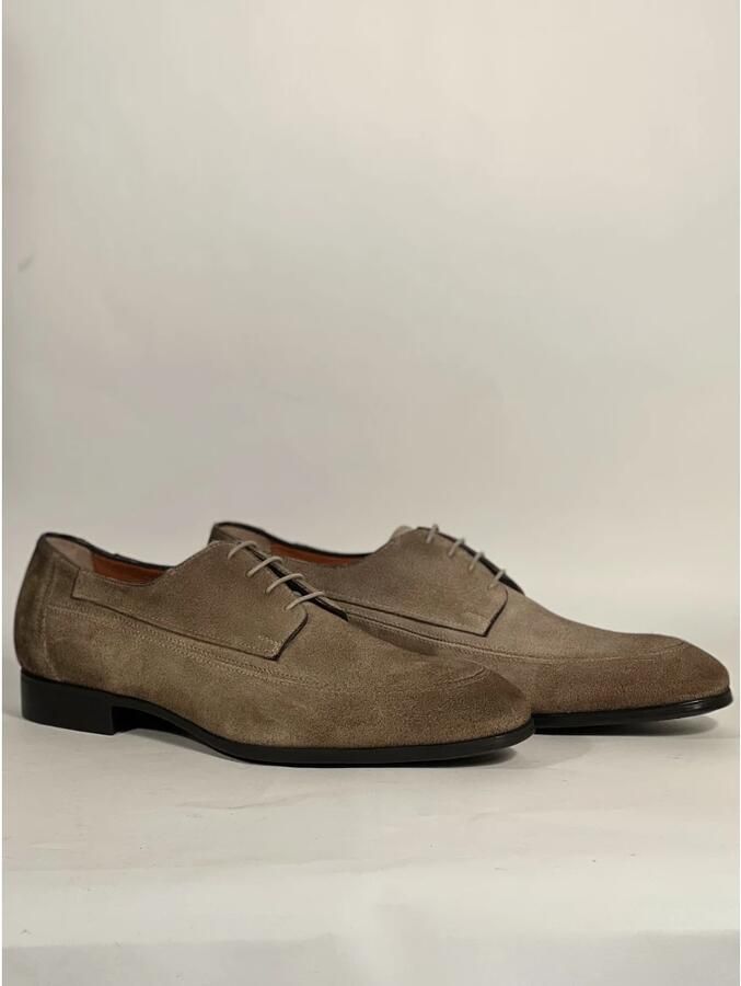 Santoni Nubuck Veterschoen - Foto 2