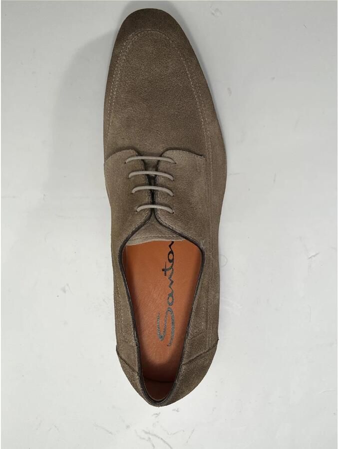Santoni Nubuck Veterschoen - Foto 3
