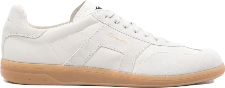 Santoni Olympic Double Buckle Sneaker