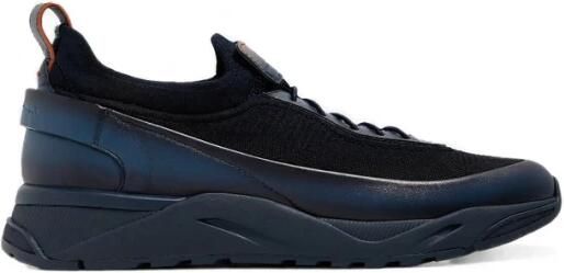 Santoni Panelled Sneaker
