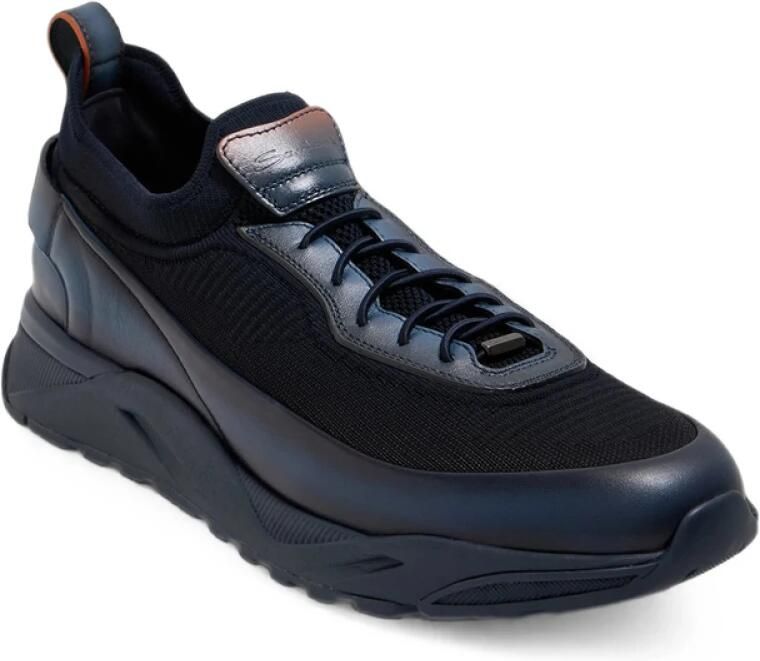 Santoni Panelled Sneaker - Foto 4