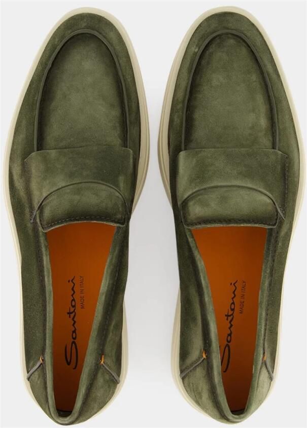 Santoni Penny Suede Loafers - Foto 5