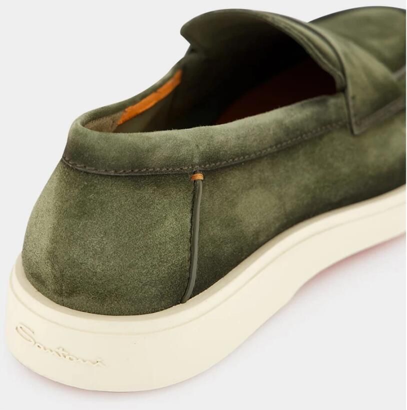 Santoni Penny Suede Loafers - Foto 2