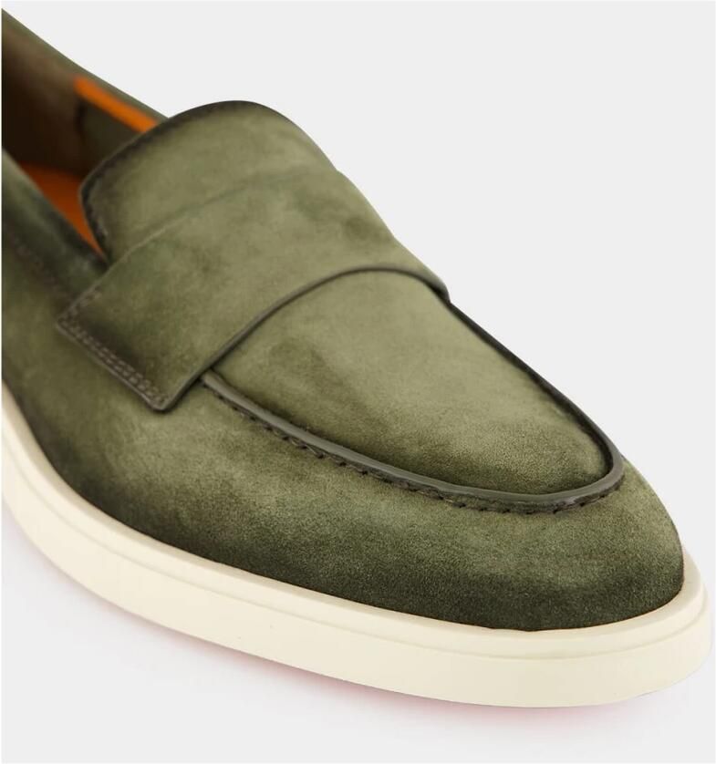 Santoni Penny Suede Loafers - Foto 3