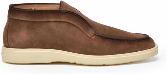 Santoni Polacchino Suède Enkellaars