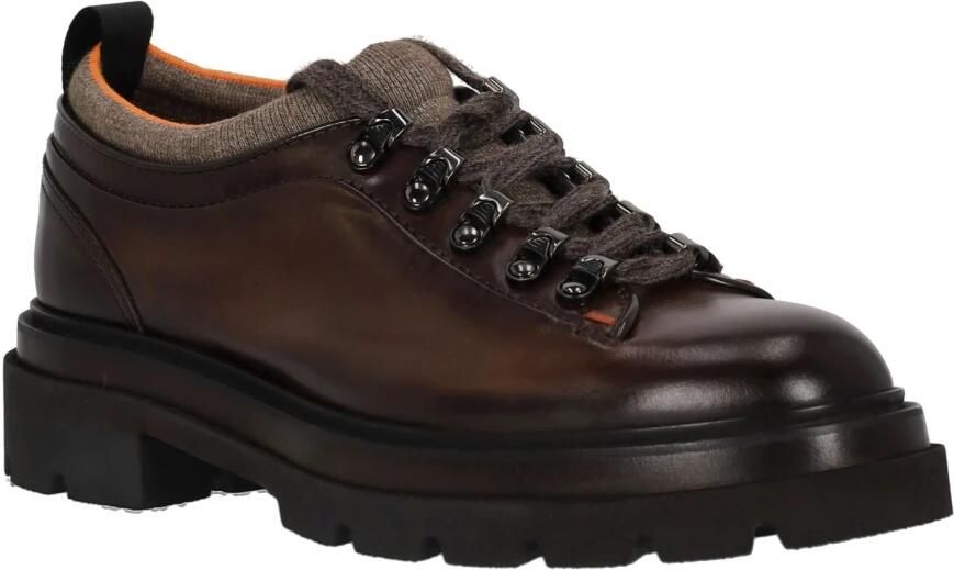 Santoni Rocciatore basso in pelle modello Alpine - Foto 5