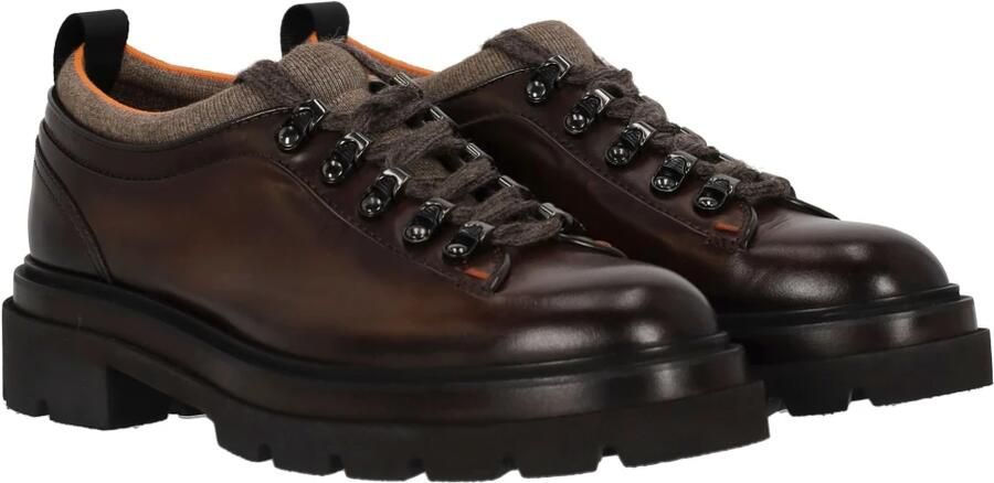 Santoni Rocciatore basso in pelle modello Alpine - Foto 6