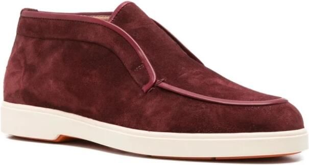 Santoni Rode Sneakers voor Mannen