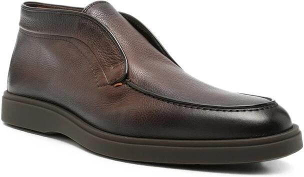 Santoni Ronde Neus Instapper Enkellaars - Foto 3