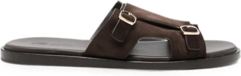 Santoni Sandaal met dubbele gesp