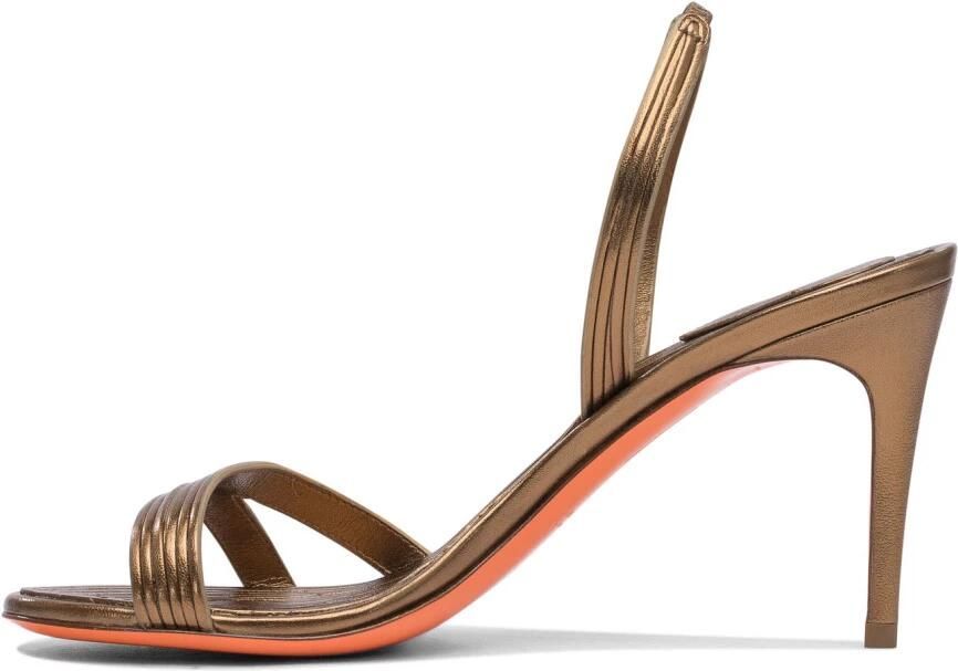 Santoni Sandalen met hoge hak - Foto 5