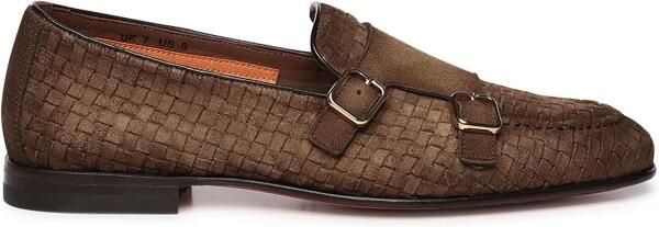 Santoni Scacco Loafers