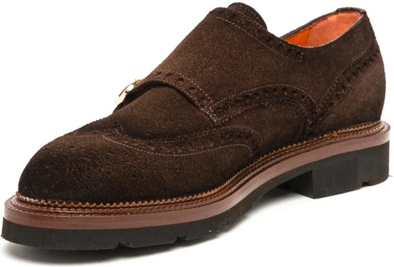 Santoni Schoen met dubbele gesp