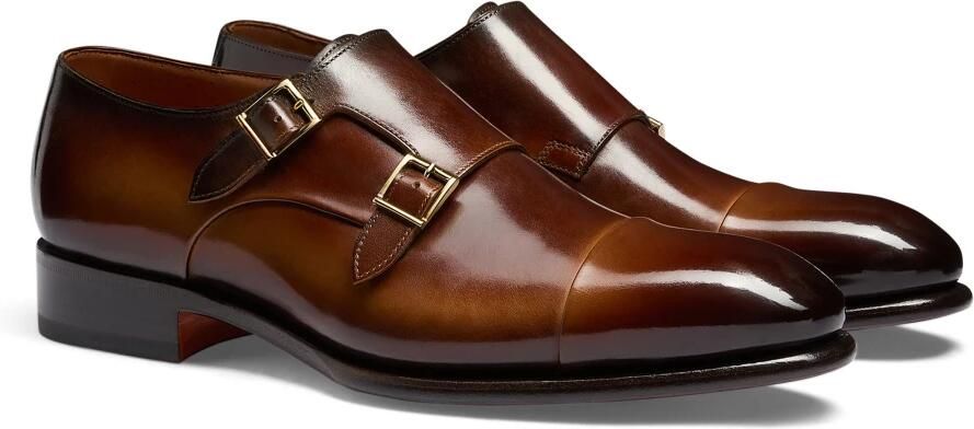 Santoni Schoen met dubbele gesp - Foto 2