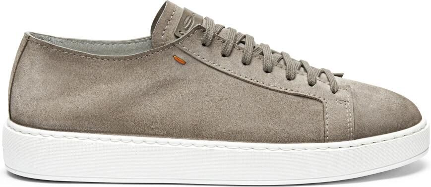 Santoni Nubuck Low-Top Sneaker