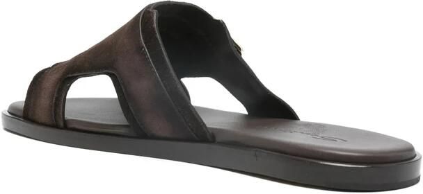 Santoni Slides met gespdetail - Foto 2