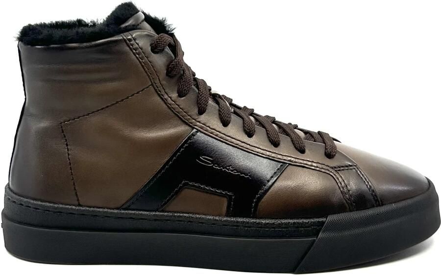 Santoni Sneaker montante fourrée