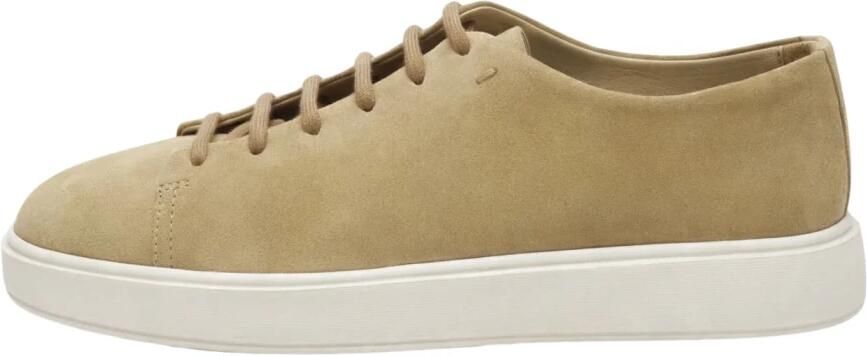 Santoni Hoogwaardige sneakers voor heren Beige