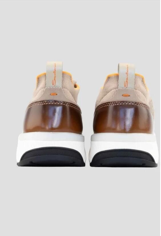Santoni Sneakers met gebreide panelen - Foto 4