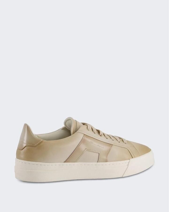 Santoni Sneakers met leren panelen - Foto 3