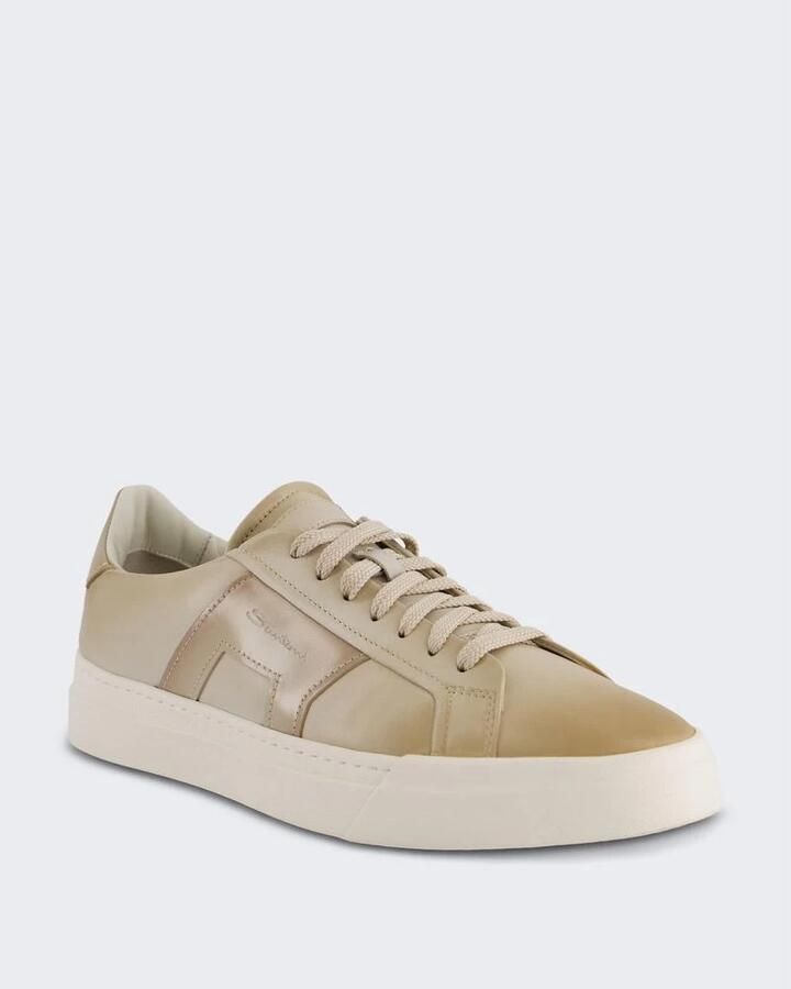 Santoni Sneakers met leren panelen - Foto 4