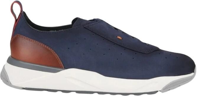 Santoni Sneakers met perforaties
