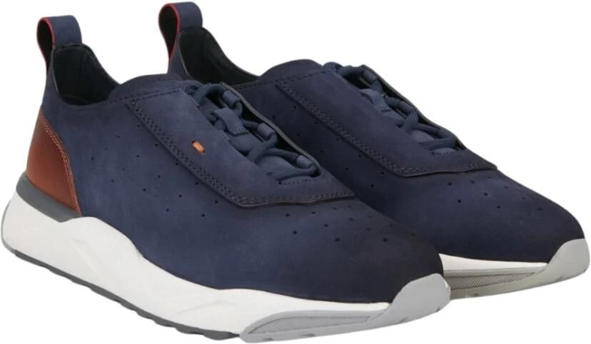 Santoni Sneakers met perforaties - Foto 3