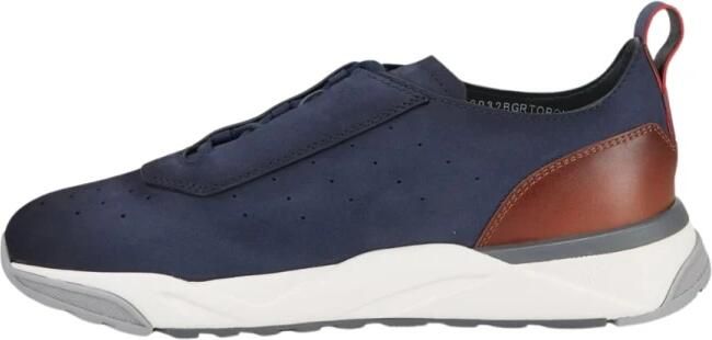Santoni Sneakers met perforaties - Foto 4