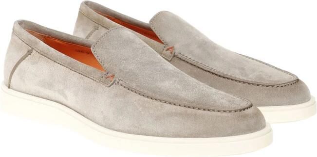 Santoni Stijlvolle Loafers voor Mannen Brown Heren