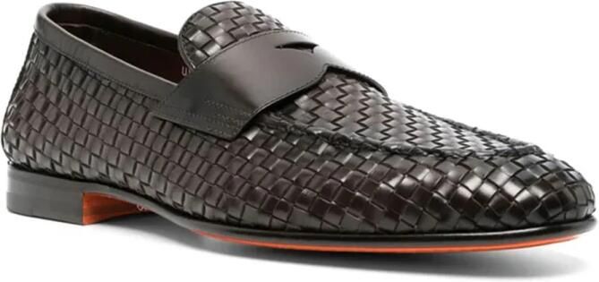 Santoni Stijlvolle Loafers voor Mannen