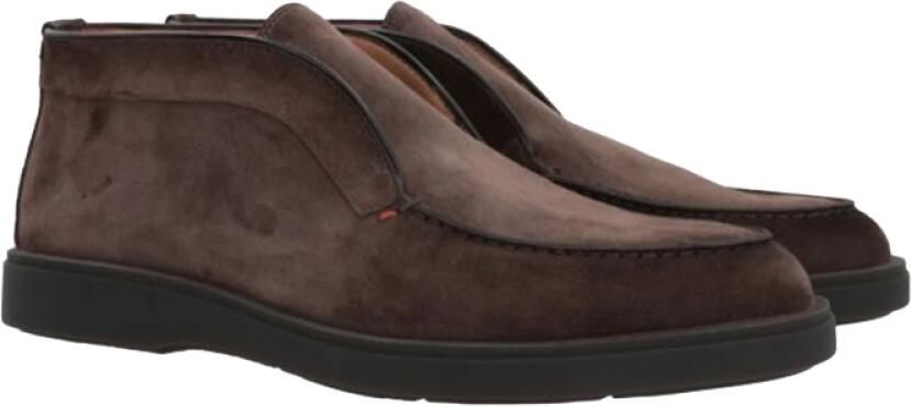 Santoni Stijlvolle Mocassins voor Heren Bruin - Foto 3