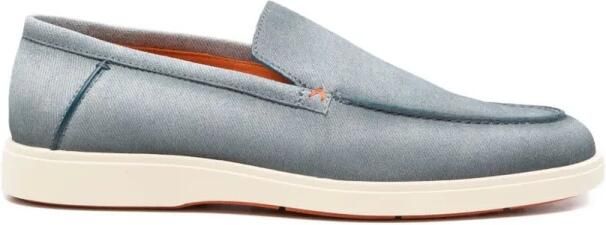 Santoni Stiksel-detail Loafers